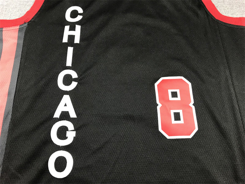 Chicago Bulls Zach LaVine #8 2024 City Edition Swingman Jersey � Embroidered