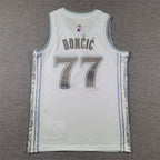 Youth Luka Don?i? Dallas Mavericks #77 City Edition Embroidered  Jersey