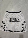 Jordan White Pocket Shorts