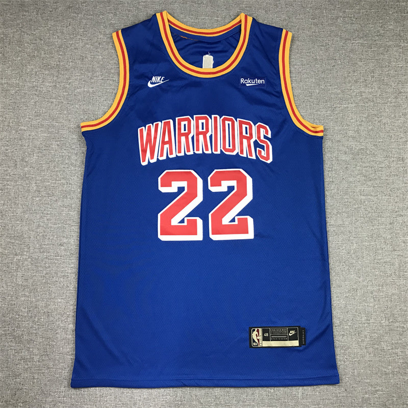 Golden State Warriors Andrew Wiggins #22 75th Anniversary City Edition Swingman Jersey ― Embroidered