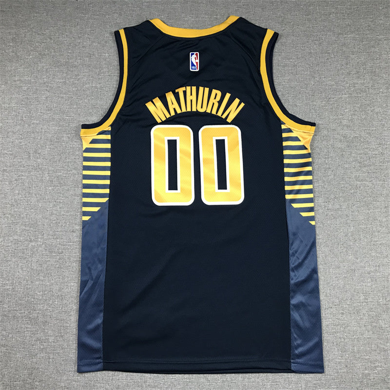 Indiana Pacers Bennedict Mathurin #00 City Edition Swingman Jersey - Embroidered
