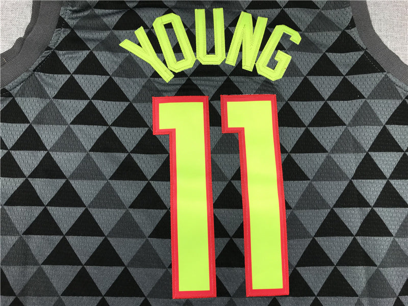 Atlanta Hawks Trae Young #11 City Edition Set ！ Embroidered Jersey