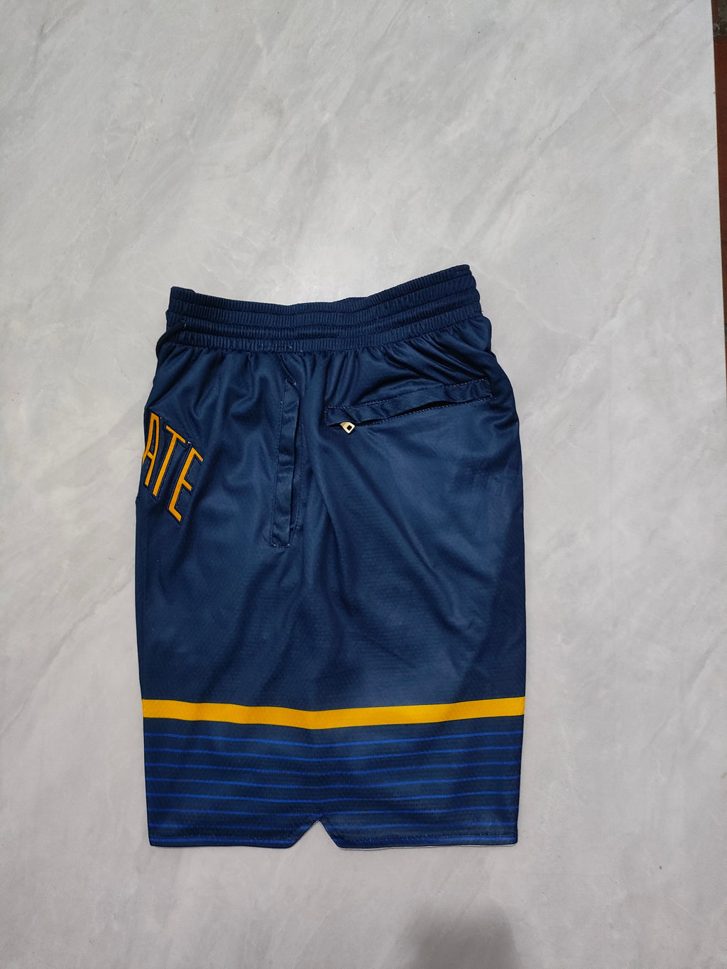 Golden State Warriors Dark Blue Statement Edition Pocket Shorts