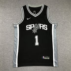 Youth Victor Wembanyama San Antonio Spurs #1 City Edition Swingman Embroidered Jersey