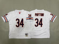 Youth Walter Payton Chicago Bears #34 White Throwback Jersey
