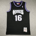 Predrag Stojakovi?'#16 Sacramento Kings 2001-02 Throwback Embroidered Jersey