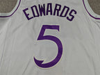 Anthony Edwards #5 Minnesota Timberwolves  City Edition Swingman Embroidered Jersey