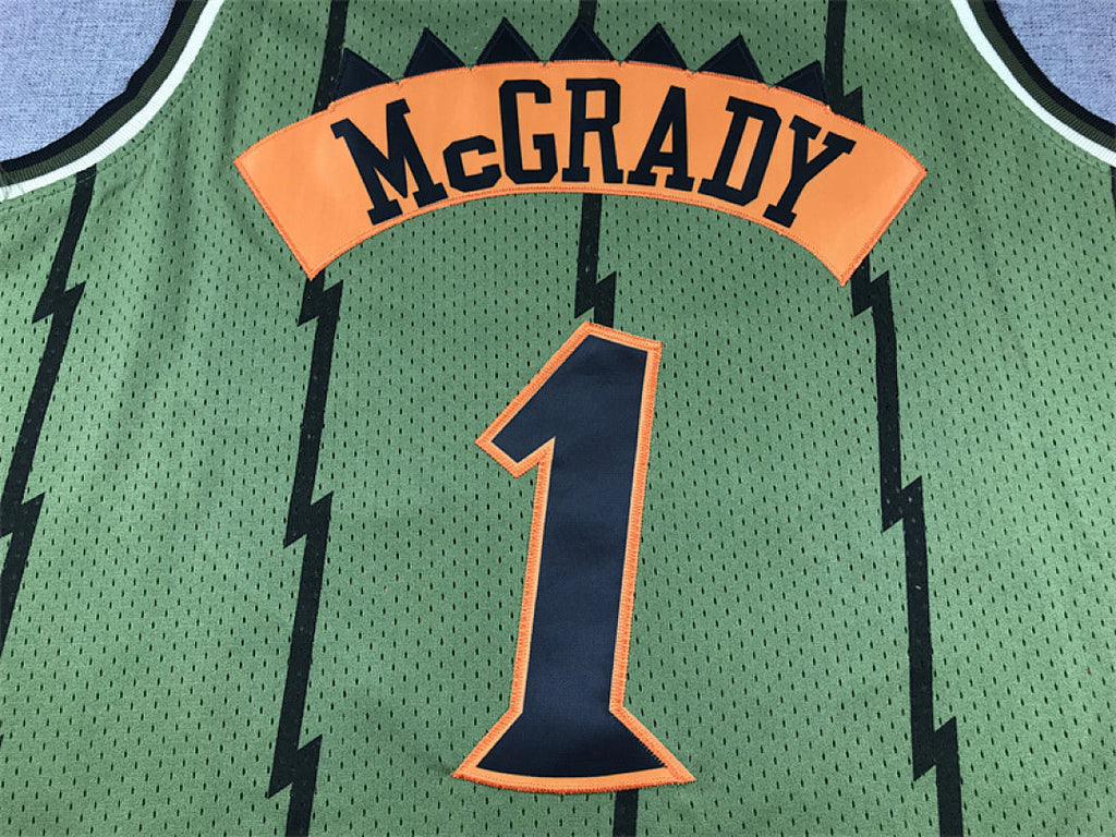 Tracy McGrady #1 Toronto Raptors 1998-99  Throwback Embroidered Jersey