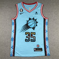 Kevin Durant#35 Phoenix Suns Blue City Edition Swingman Embroidered Jersey