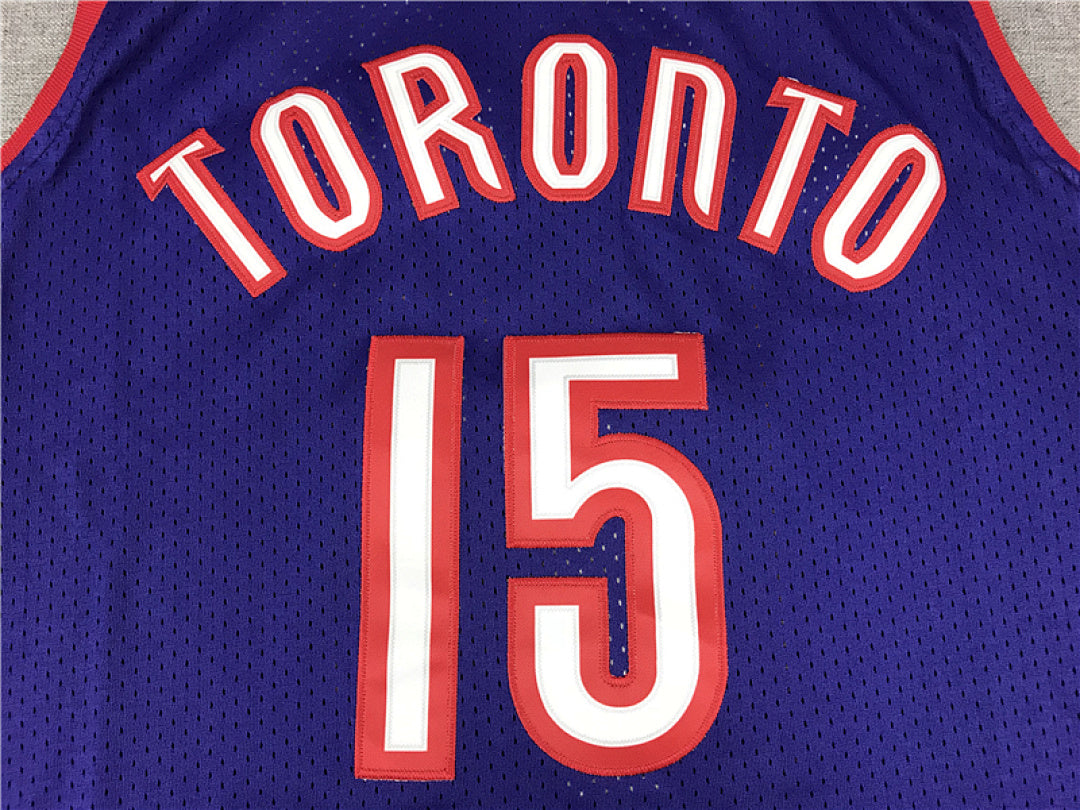 Vincent Carter #15 Toronto Raptors 1999-00 Throwback Embroidered Jersey