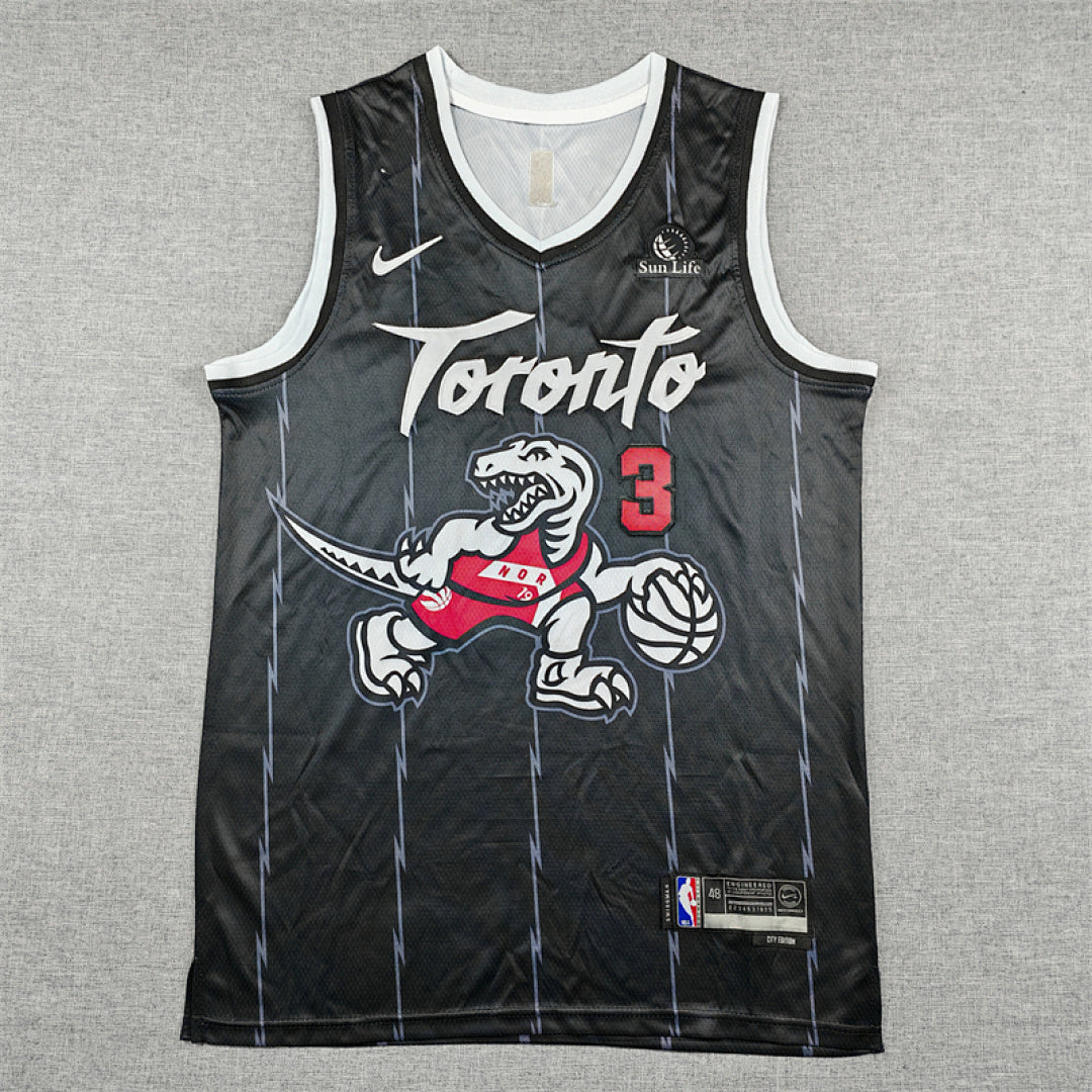 Brandon Ingram #3 Toronto Raptors City Edition Swingman Embroidered Jersey