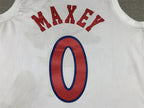 Tyrese Kendrid Maxey #0 Philadelphia 76ers City Edition Swingman Embroidered Jersey