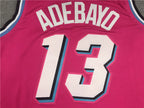 Bam Adebayo# 13 Miami Heat  City Edition Swingman Embroidered Jersey