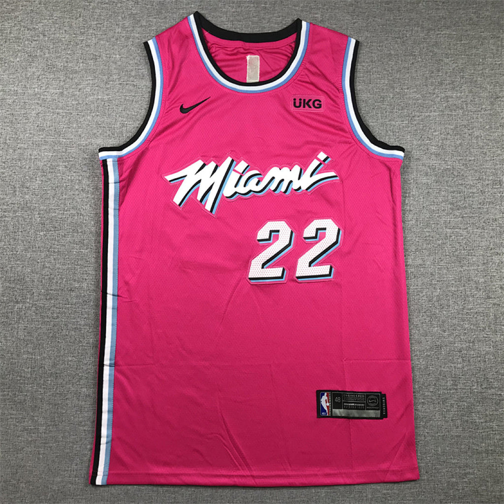 Jimmy Butler# 22 Miami Heat  City Edition Swingman Embroidered Jersey