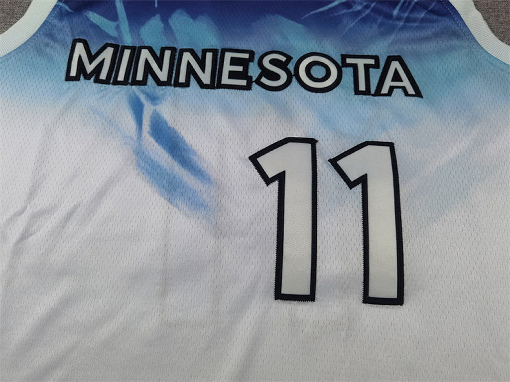 Naz Reid #11 Minnesota Timberwolves 2025 White City Edition Swingman Embroidered Jersey