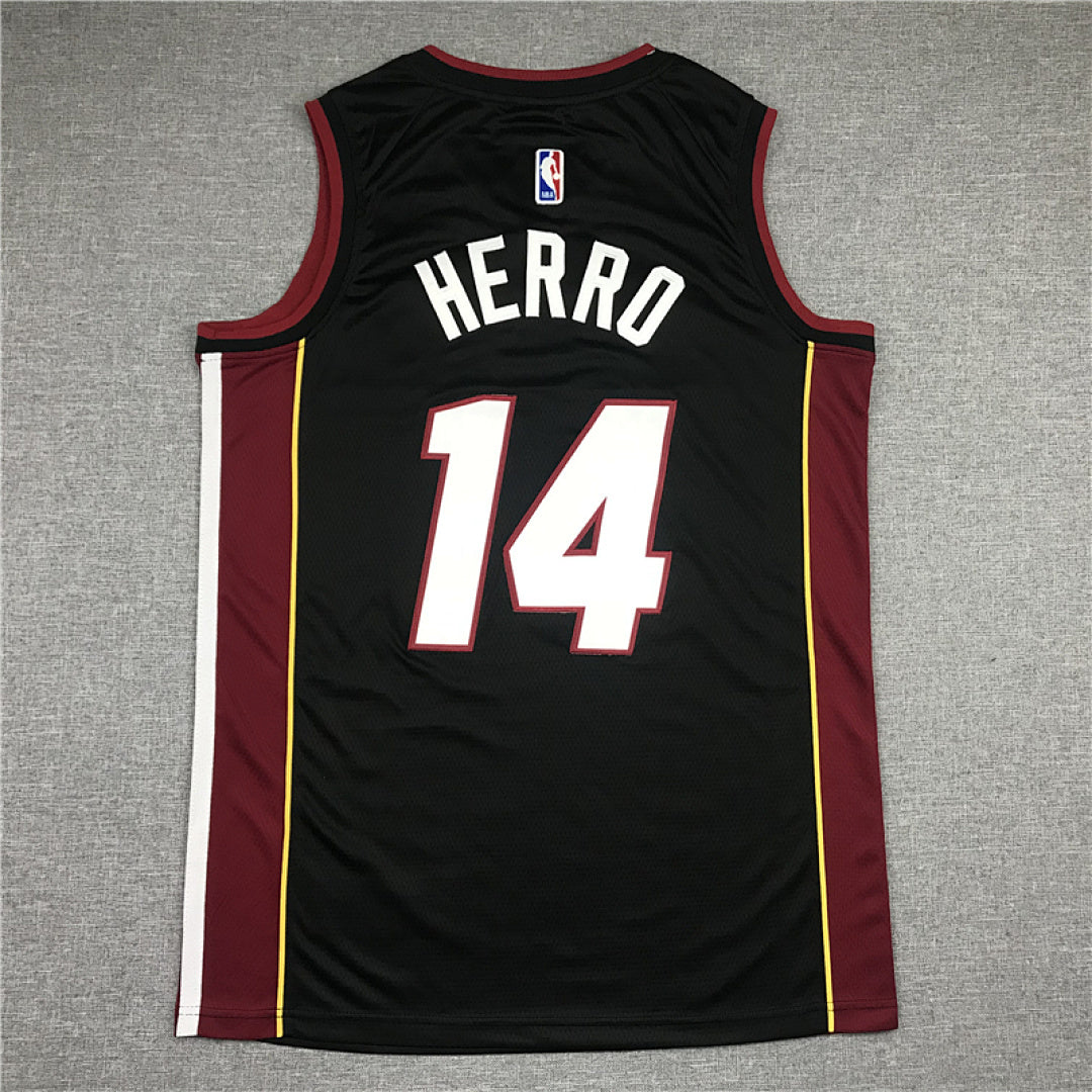 Miami Heat Tyler Herro #14 City Edition Swingman Set ― Embroidered