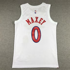 Tyrese Kendrid Maxey #0 Philadelphia 76ers City Edition Swingman Embroidered Jersey