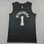 Victor Wembanyama #1 San Antonio Spurs 2026 City Edition Swingman Embroidered Jersey