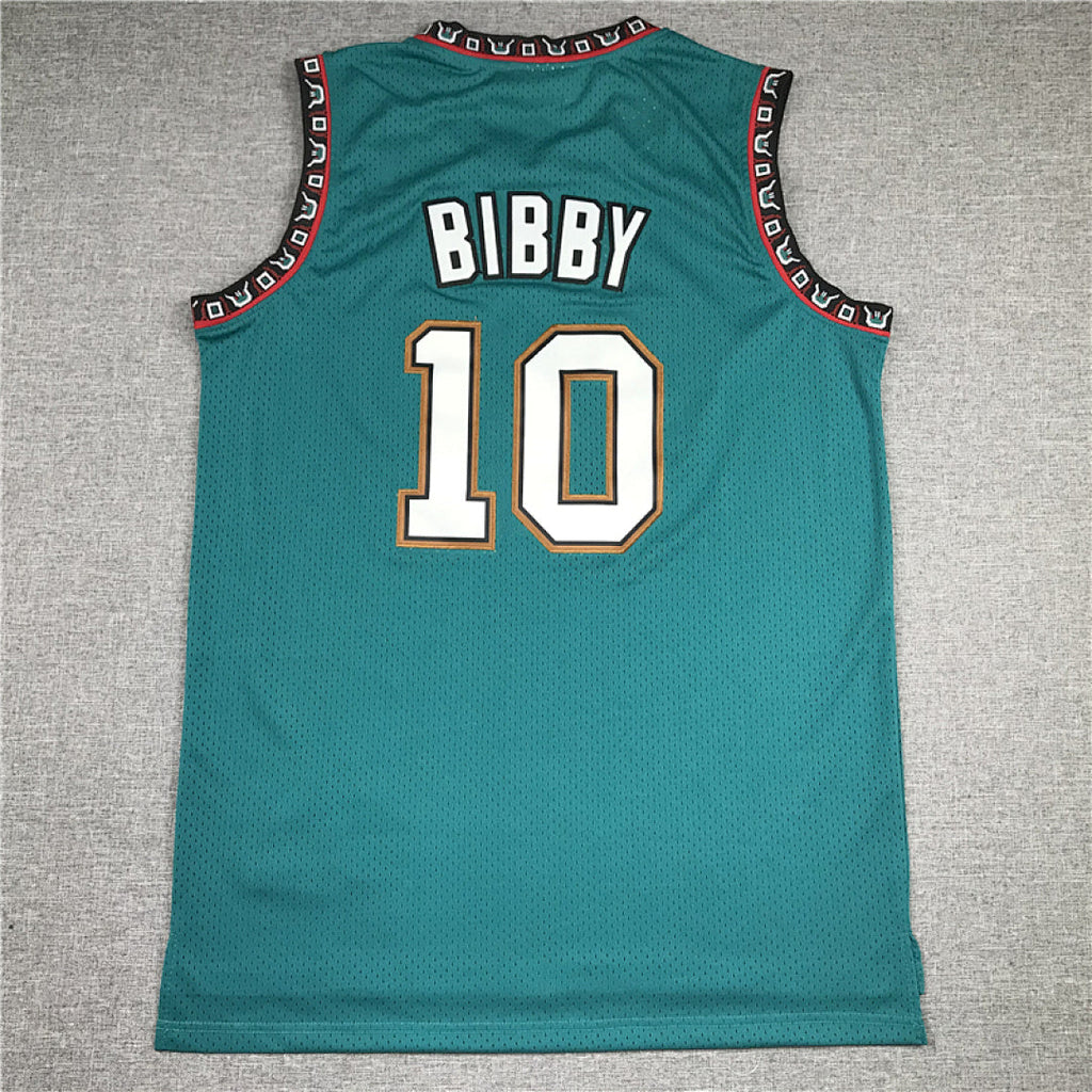 Mike Bibby# 10 Memphis Grizzlies 1998-99 Throwback Embroidered Jersey