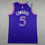Anthony Edwards #5 Minnesota Timberwolves  2026 City Edition Swingman Embroidered Jersey
