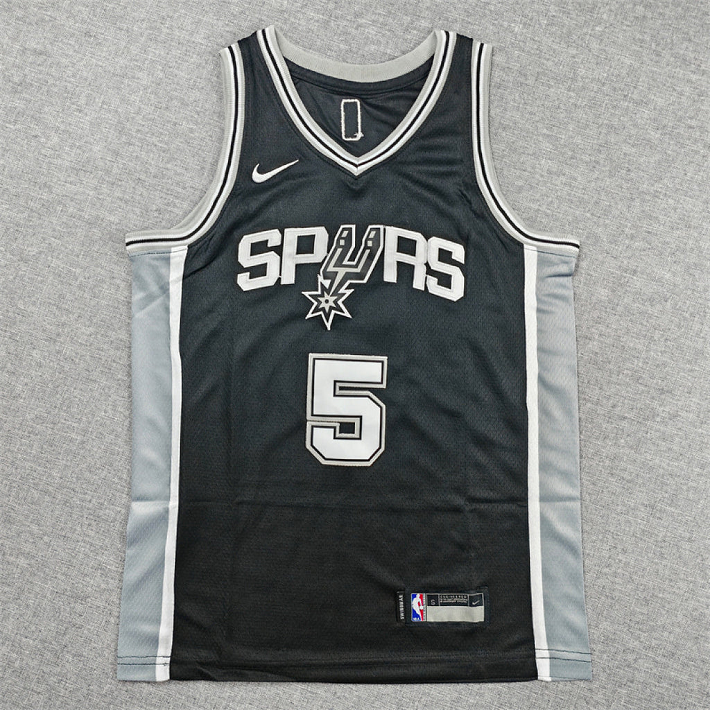 Youth Stephon Castle San Antonio Spurs #5 City Edition Swingman Embroidered Jersey