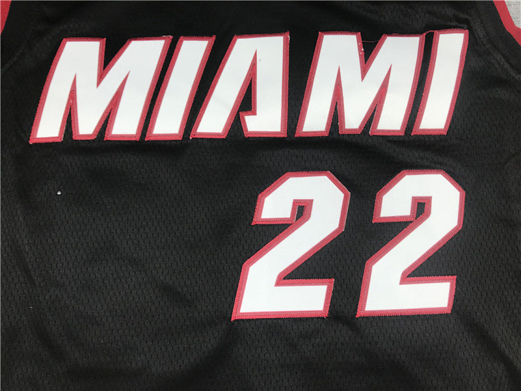 Miami Heat Jimmy Butler #22 City Edition Swingman Set ― Embroidered