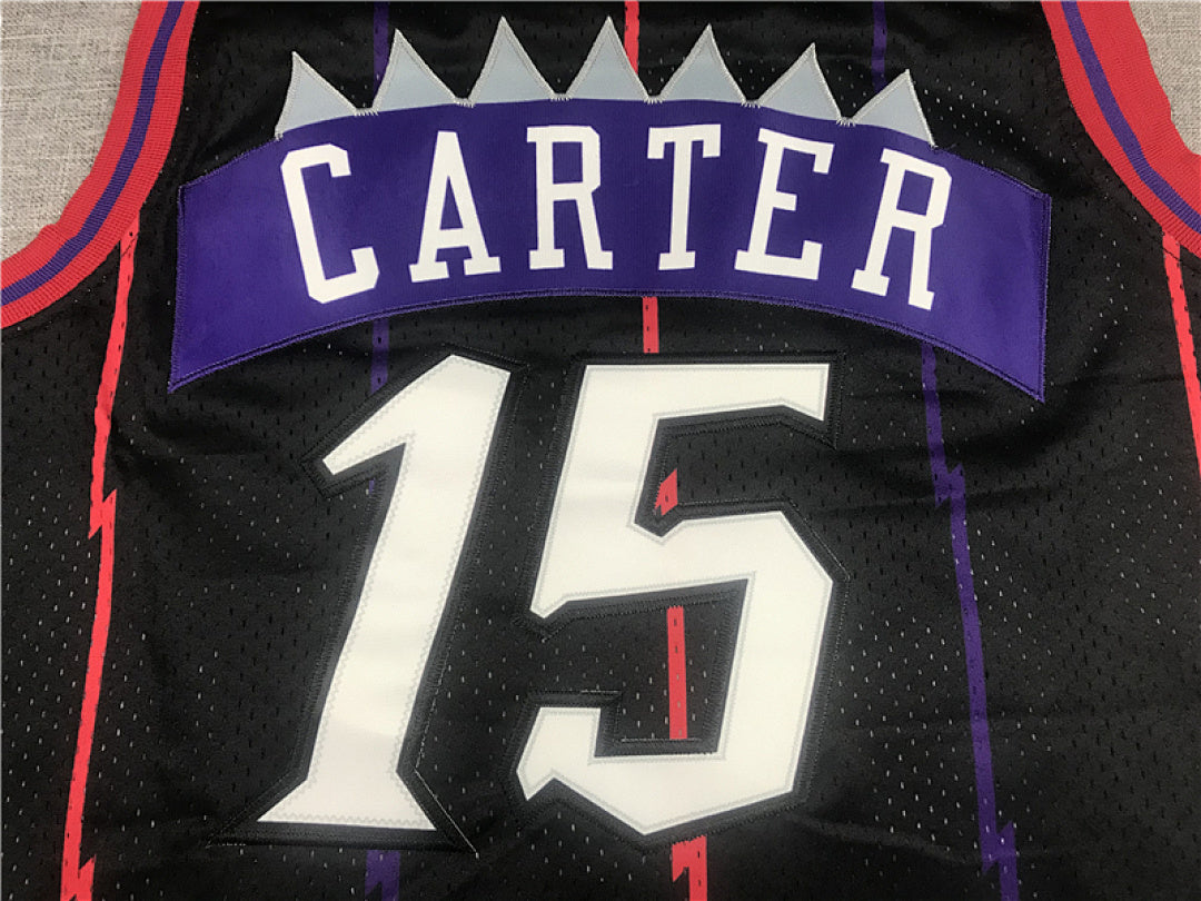 Vincent Carter #15 Toronto Raptors 1998-99 Throwback Embroidered Jersey
