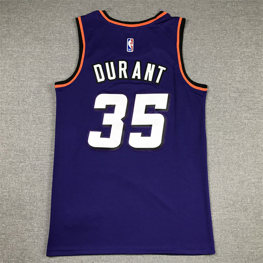 Kevin Durant#35 Phoenix Suns Purple City Edition Swingman Embroidered Jersey