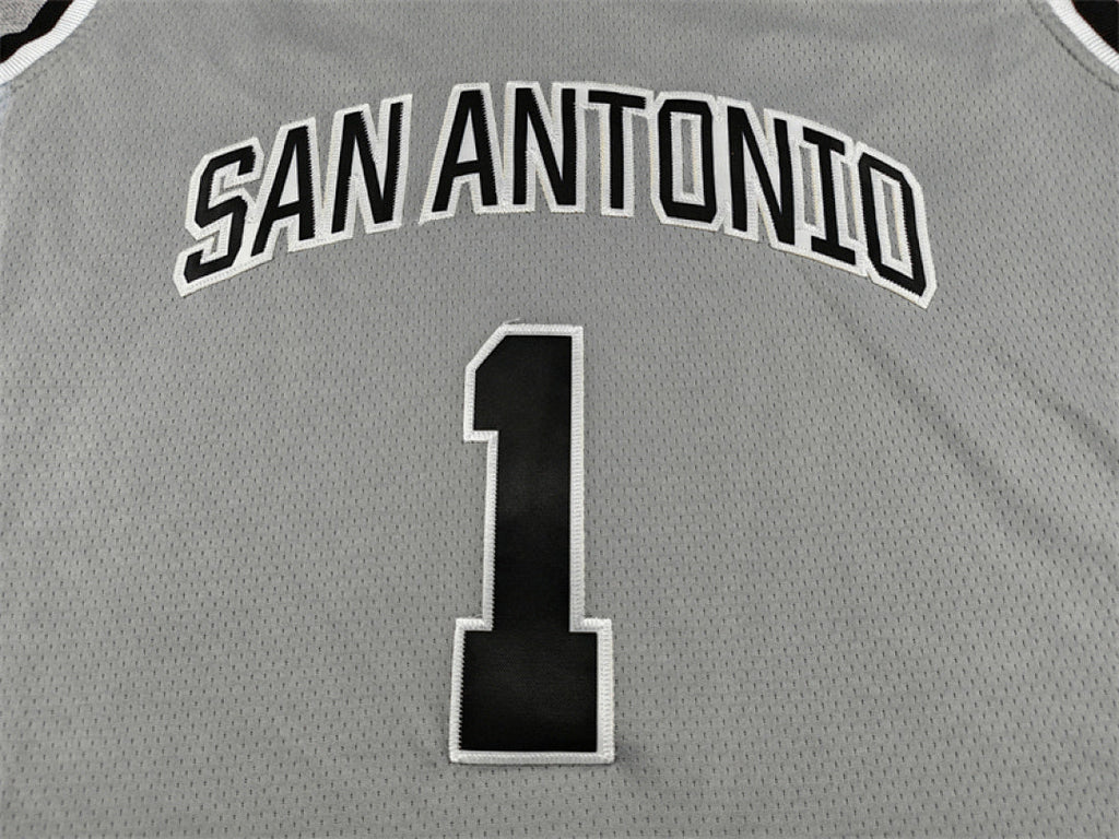 Victor Wembanyama #1 San Antonio Spurs City Edition Swingman Embroidered Jersey