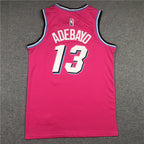 Bam Adebayo# 13 Miami Heat  City Edition Swingman Embroidered Jersey