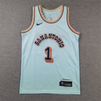 Youth Victor Wembanyama San Antonio Spurs #1  Embroidered Jersey