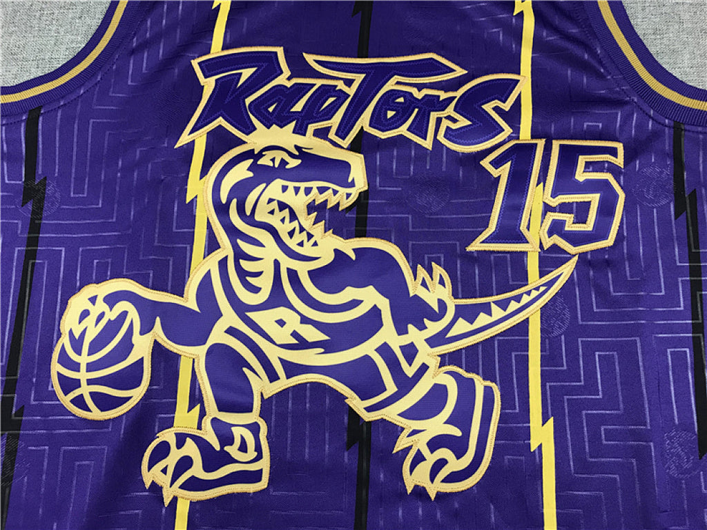 Vincent Carter #15 Toronto Raptors 1998-99 (Year of the Rat Limited Edition) Throwback Embroidered Jersey