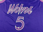 Anthony Edwards #5 Minnesota Timberwolves  2026 City Edition Swingman Embroidered Jersey
