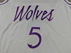 Anthony Edwards #5 Minnesota Timberwolves  City Edition Swingman Embroidered Jersey