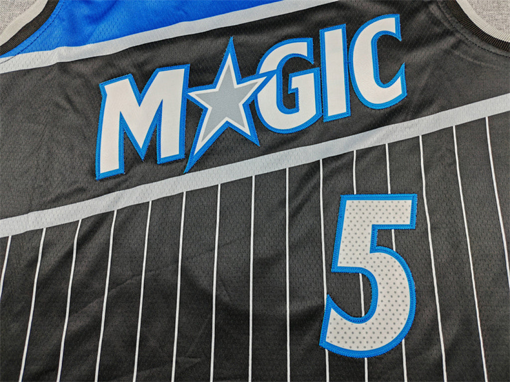 Paolo Napoleon James Banchero#5 Orlando Magic 2026 Black City Edition Swingman Embroidered Jersey