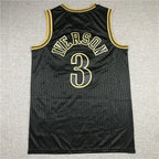 Allen Ezail Iverson #3 Philadelphia 76ers 2000-01 (Year of the Rat Limited Edition) Throwback Embroidered Jersey