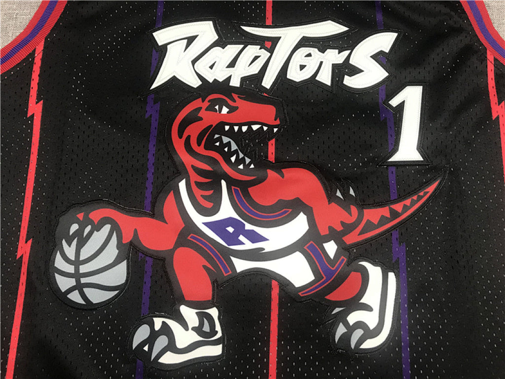 Tracy McGrady #1 Toronto Raptors 1998-99 Throwback Embroidered Jersey