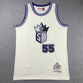 Jason Chandler Williams #55 Sacramento Kings Retro Throwback Embroidered Jersey（Pre-orders ship in 3 weeks）
