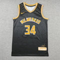 Giannis Antetokounmpo# 34 Milwaukee Bucks Select Edition  Embroidered Jersey