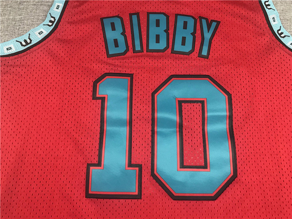 Mike Bibby# 10 Memphis Grizzlies 1998-99 Throwback Embroidered Jersey