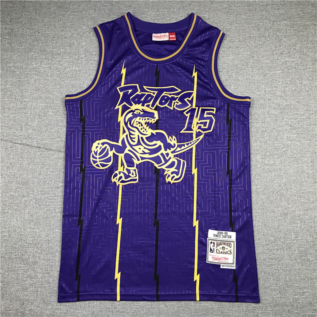 Vincent Carter #15 Toronto Raptors 1998-99 (Year of the Rat Limited Edition) Throwback Embroidered Jersey