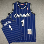 Anfernee Hardaway#1 Orlando Magic 1993-94 Hardaway Blue  Edition  Embroidered Jersey