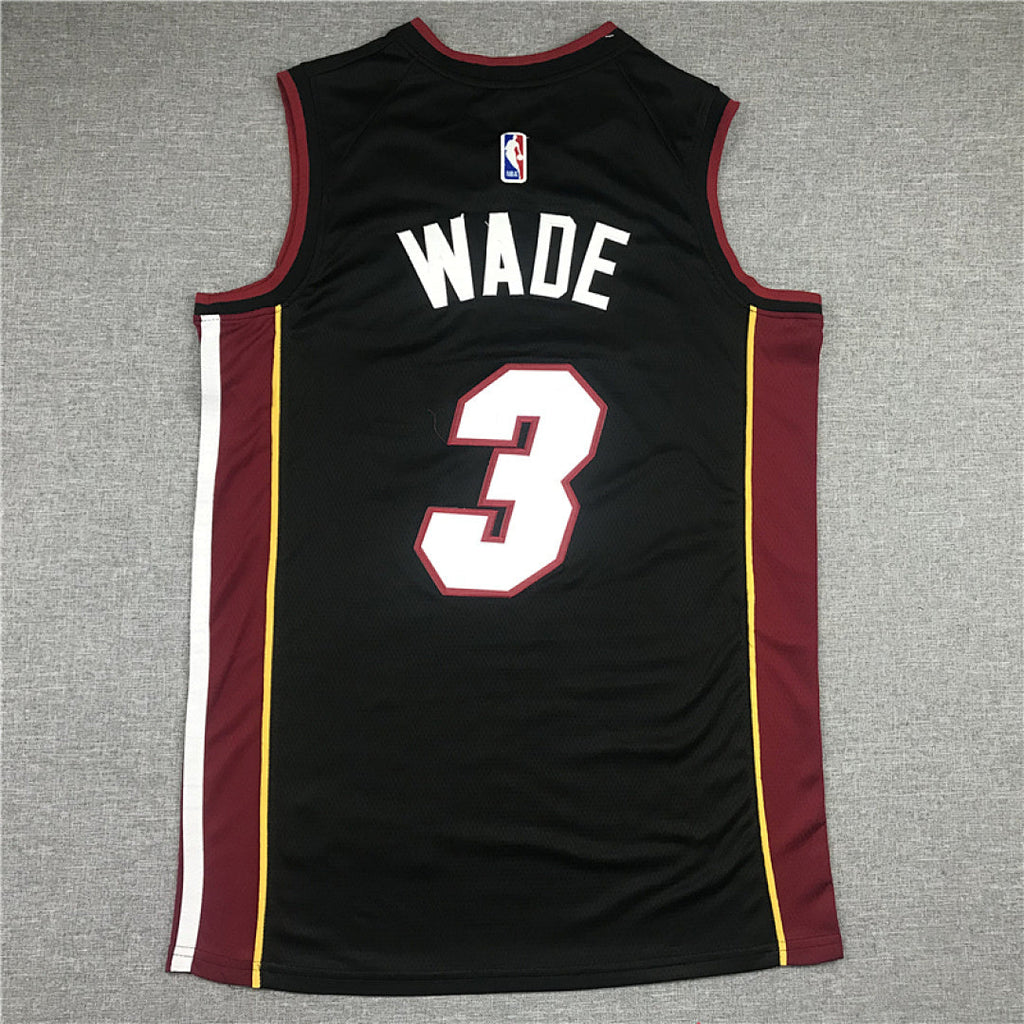 Miami Heat Dwyane Wade #3 City Edition Swingman Set ― Embroidered