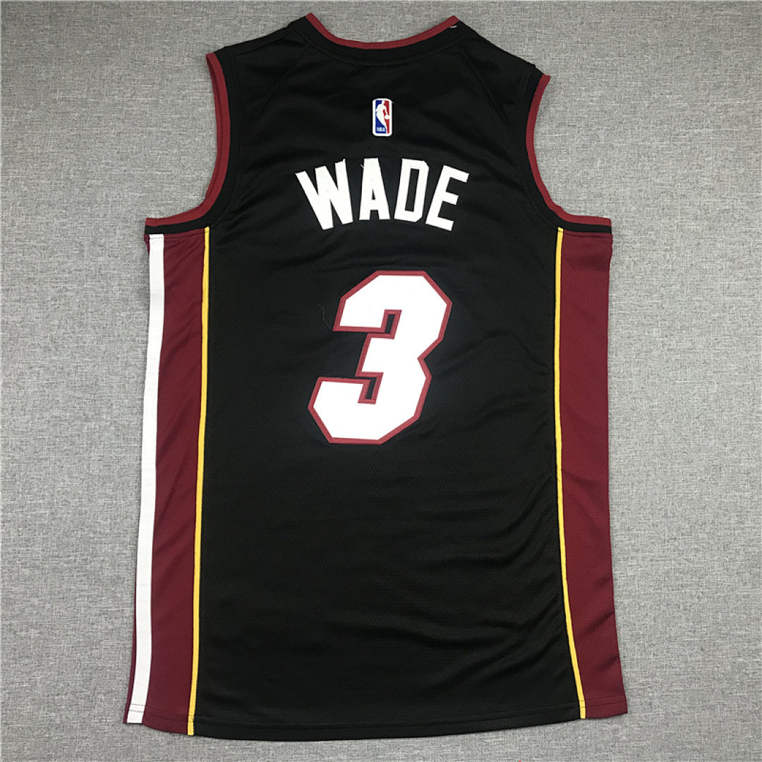 Miami Heat Dwyane Wade #3 City Edition Swingman Set ― Embroidered