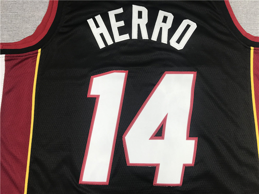 Miami Heat Tyler Herro #14 City Edition Swingman Set ― Embroidered