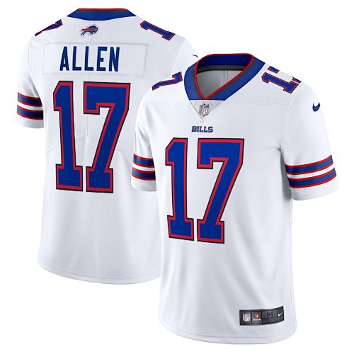 Josh Allen #17 Buffalo Bills White Jersey
