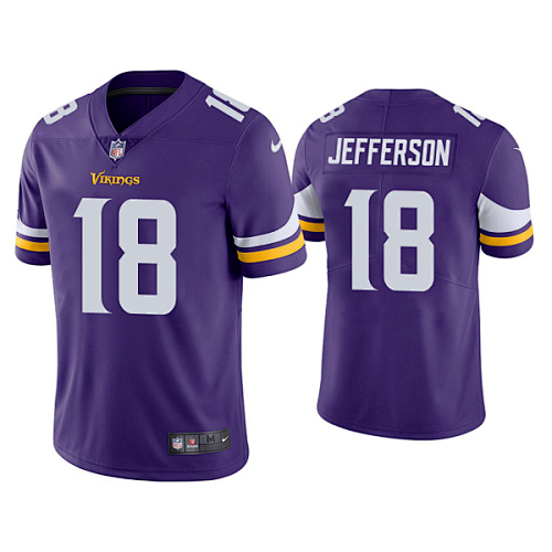 Justin Jefferson #18 Minnesota Vikings Jersey
