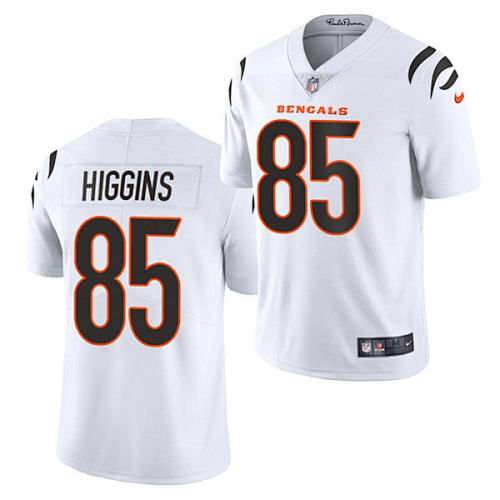 Tee Higgins#85Cincinnati Bengals White Jersey