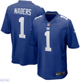 Malik Nabers #1 New York Giants Jersey
