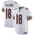 Caleb Williams#18 Chicago Bears White Jersey